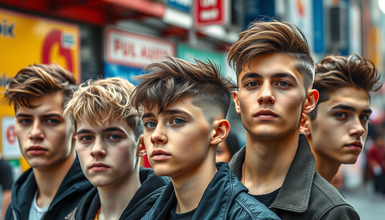 Trendige Kopfbedeckung Die Heisesten Moderne Frisuren Jungs 2024feed
