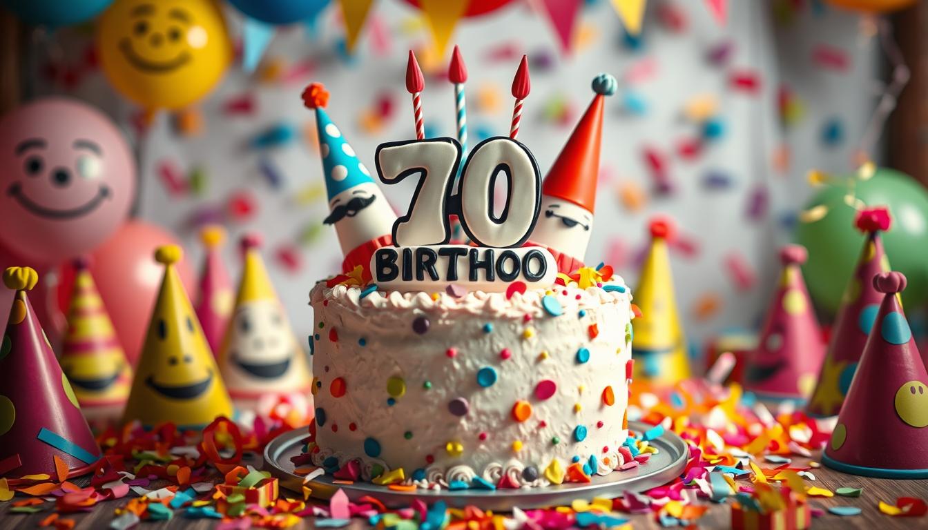 Freche Sprüche zum 70. Geburtstag - Lustige Wünsche
