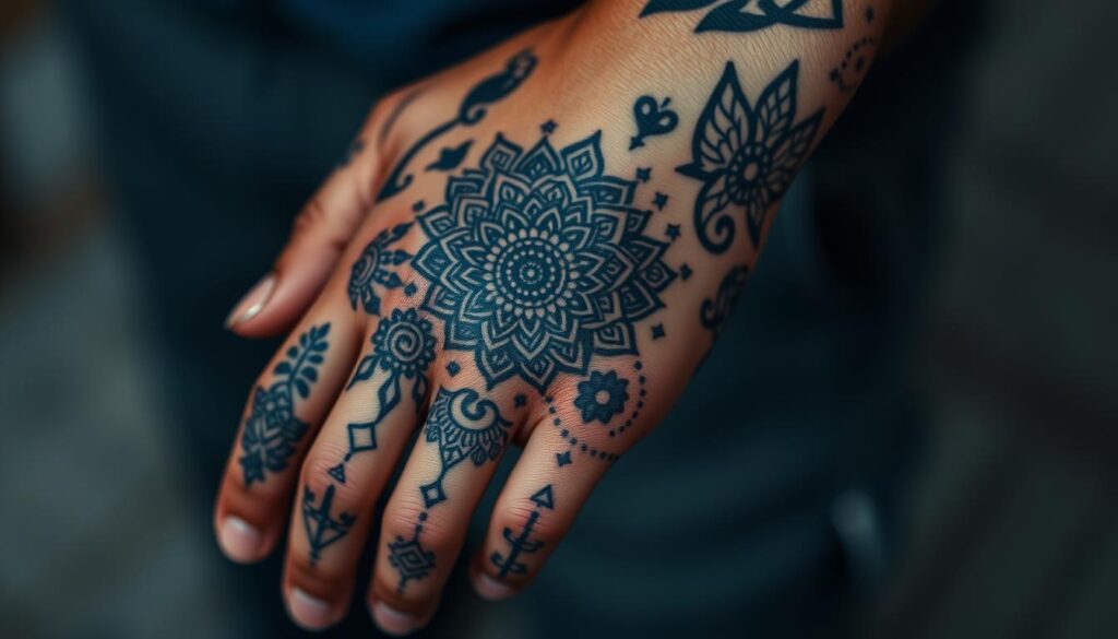 Handtattoo Designs Männer Symbolik