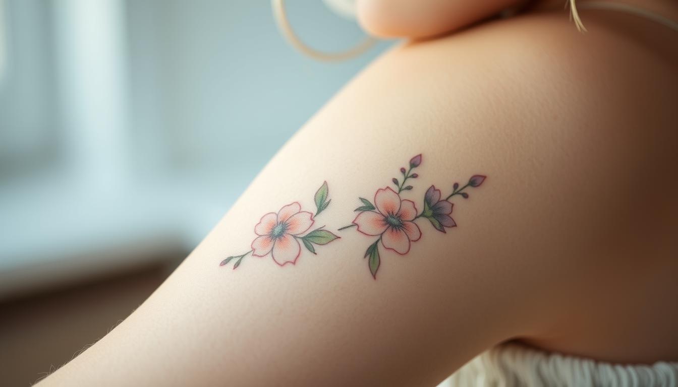 Dezente Tattoos Unterarm