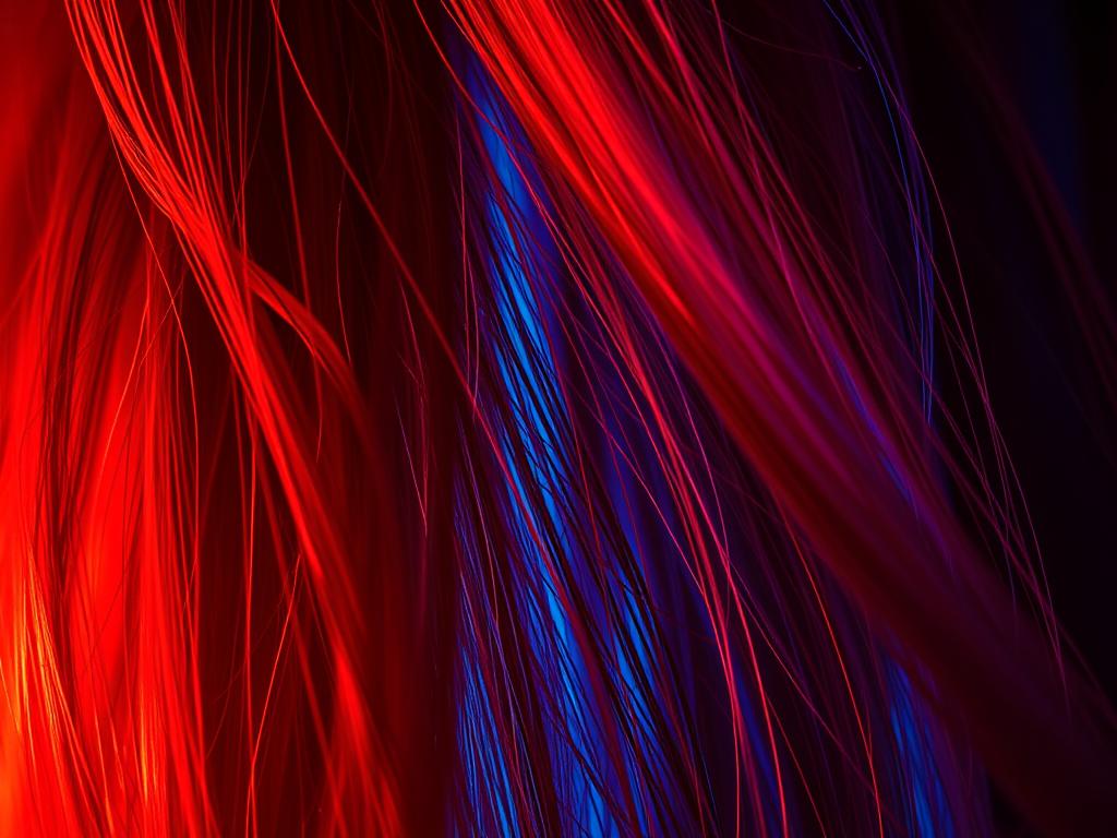 farbintensive Highlights